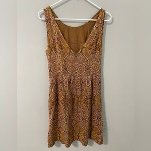 J. Crew‎ Multicolor Paisley Midi Dress Size 8